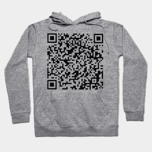 Funny Trump Dance QR Code Hoodie